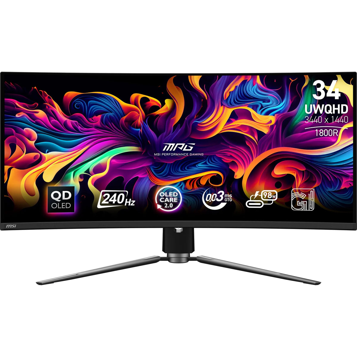 MSI MPG341CQPX QD-OLED - Monitor — zo goed als nieuw