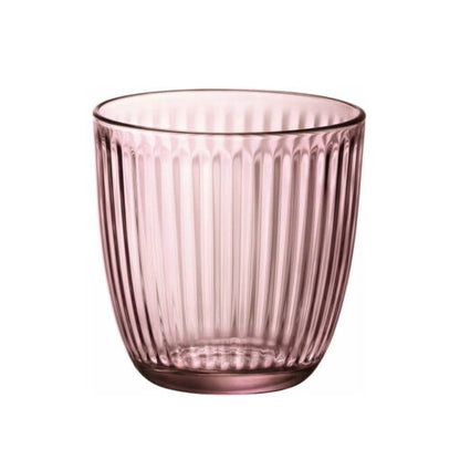 Bormioli Drinkglazen - 6x stuks - roze — gebruikt