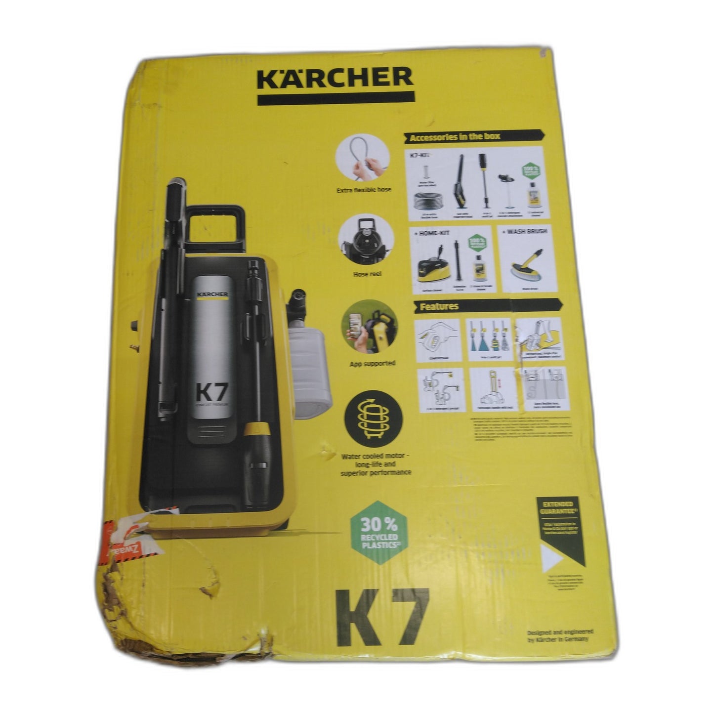 Kärcher K7 Comfort Premium Home & Brush — zo goed als nieuw