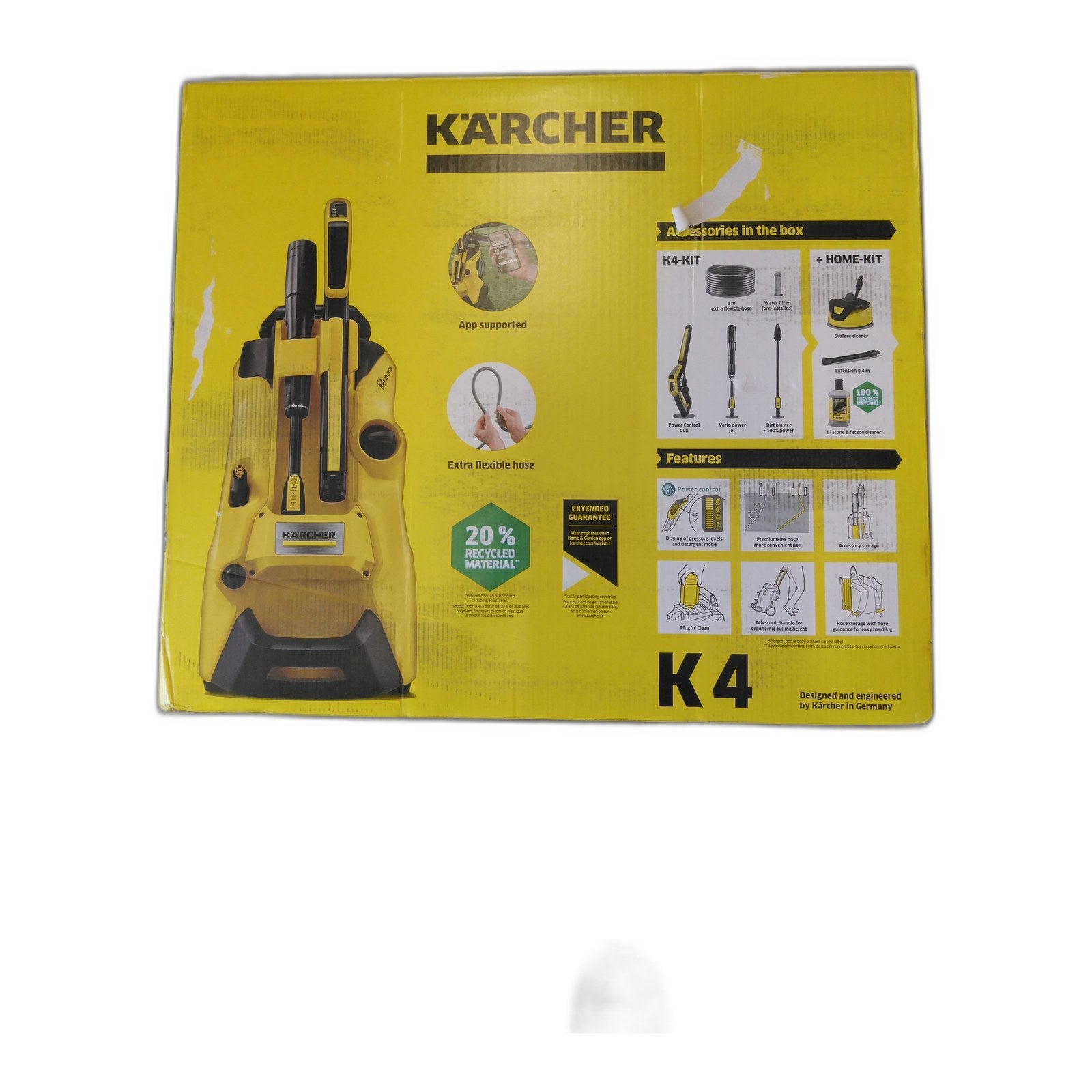 Kärcher K4 Power Control Flex Home — gebruikt