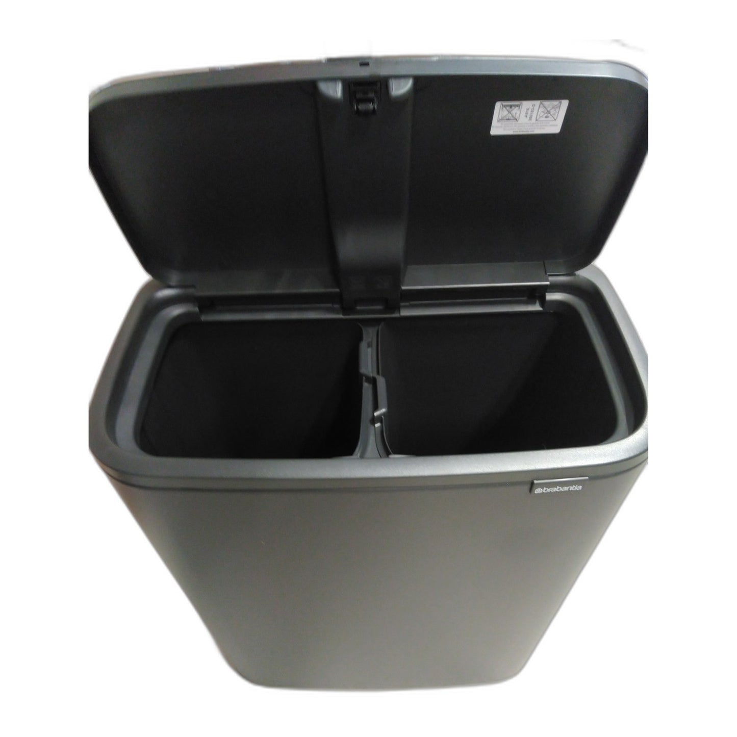 Brabantia Bo Touch Bin prullenbak 2 x 30L — gebruikt