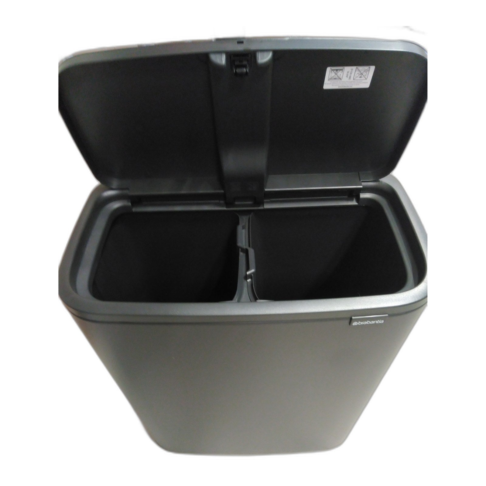 Brabantia Bo Touch Bin prullenbak 2 x 30L — gebruikt