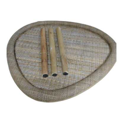 HD Collection Tafel Rattan naturel — gebruikt