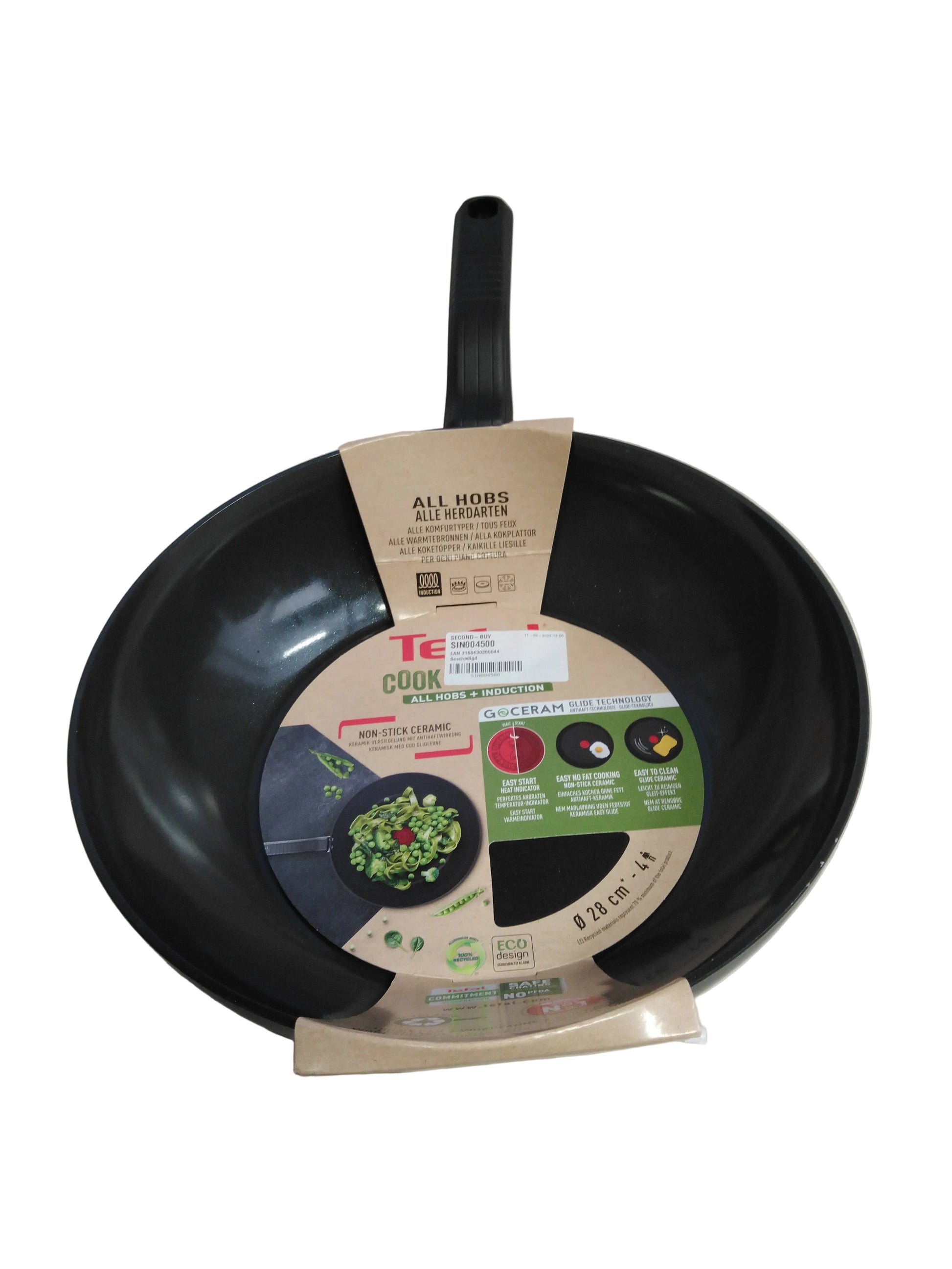 Tefal Cook & Change wokpan 28 cm — gebruikt