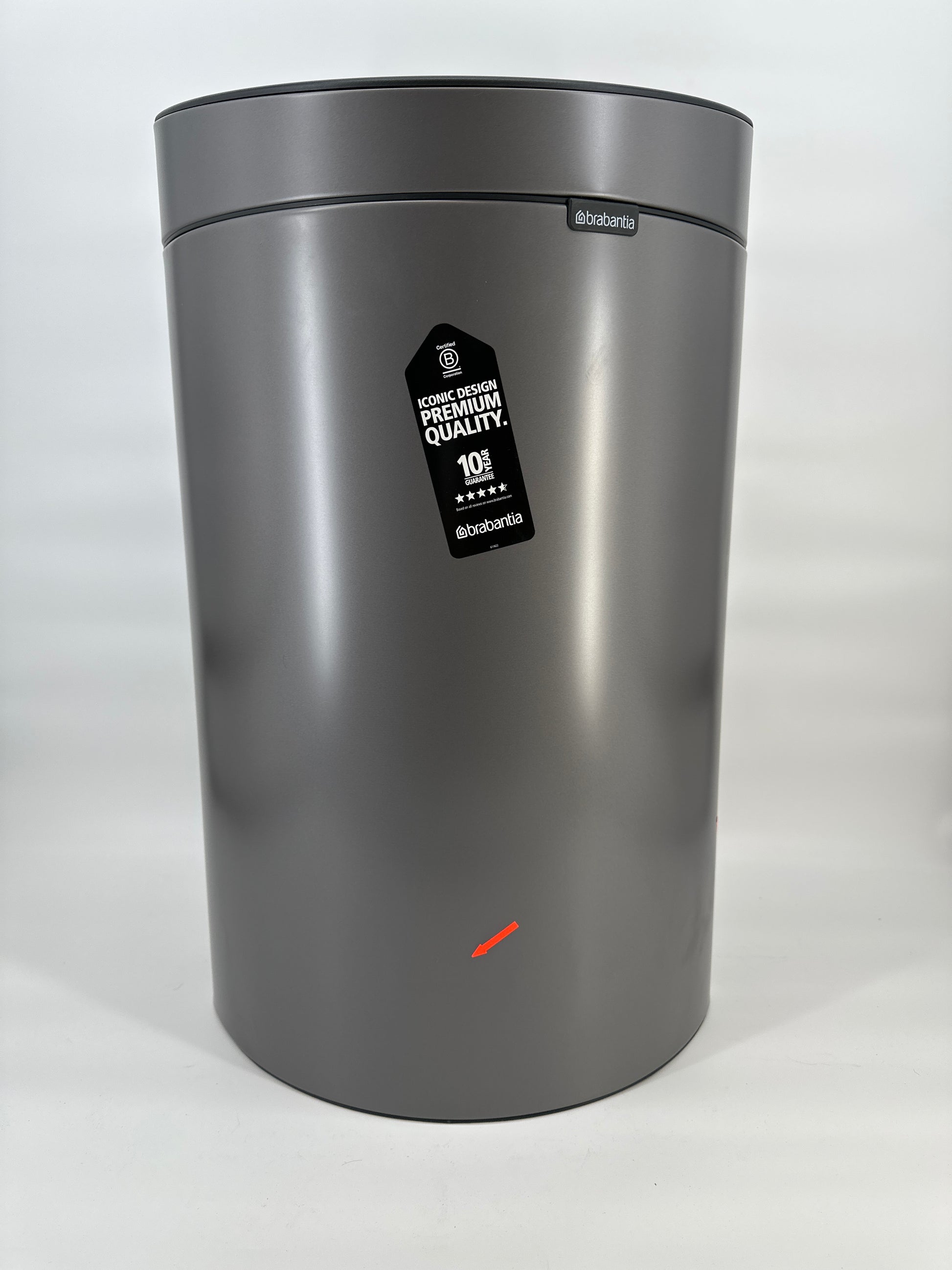 Brabantia Touch Bin Prullenbak 40L — gebruikt