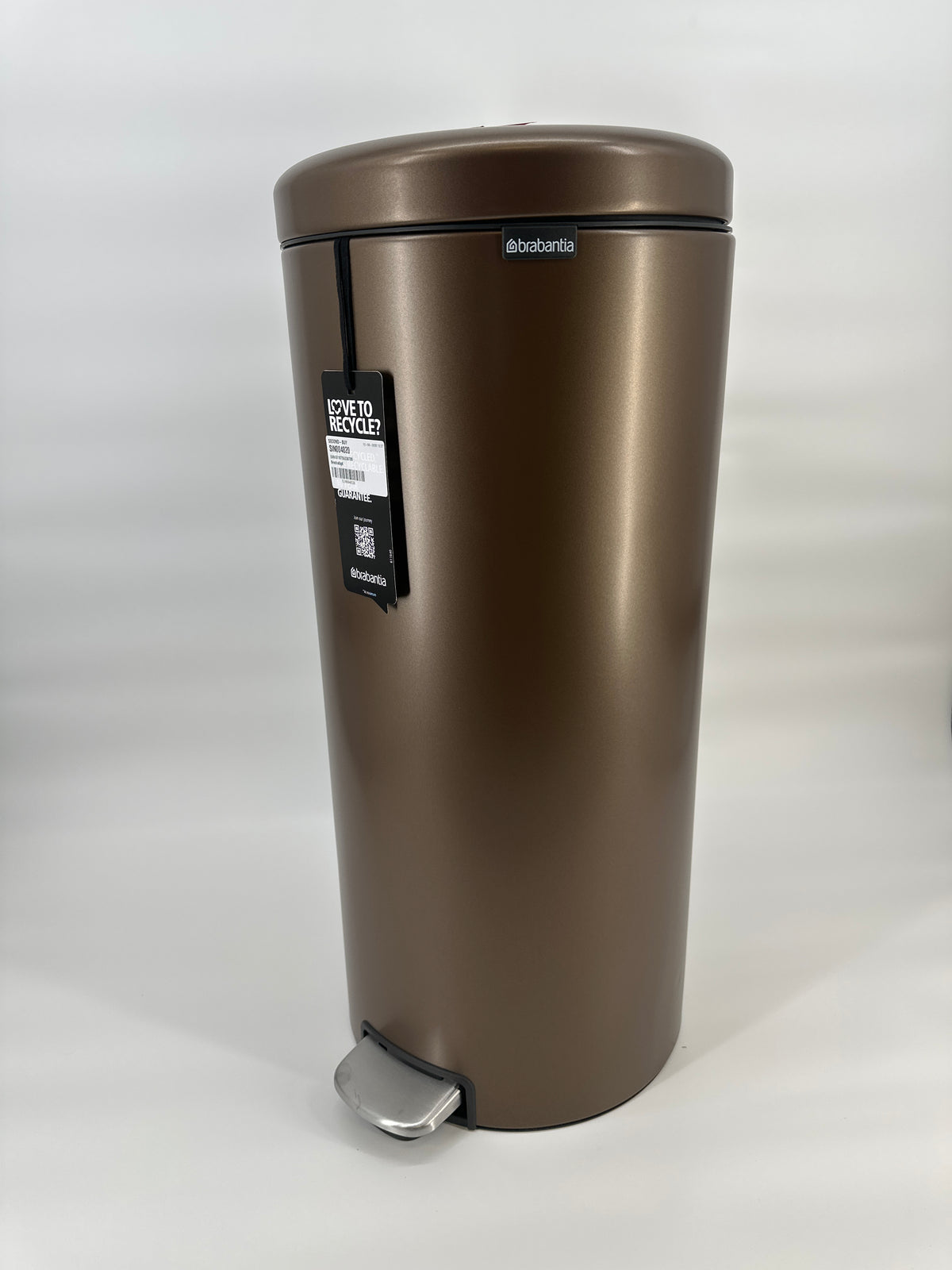Brabantia NewIcon Prullenbak 30 liter — nieuw