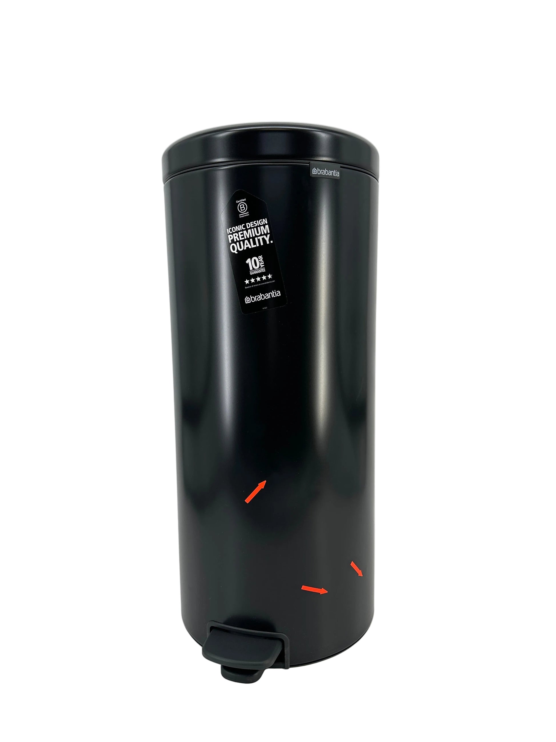 Brabantia NewIcon Prullenbak 30 liter — nieuw