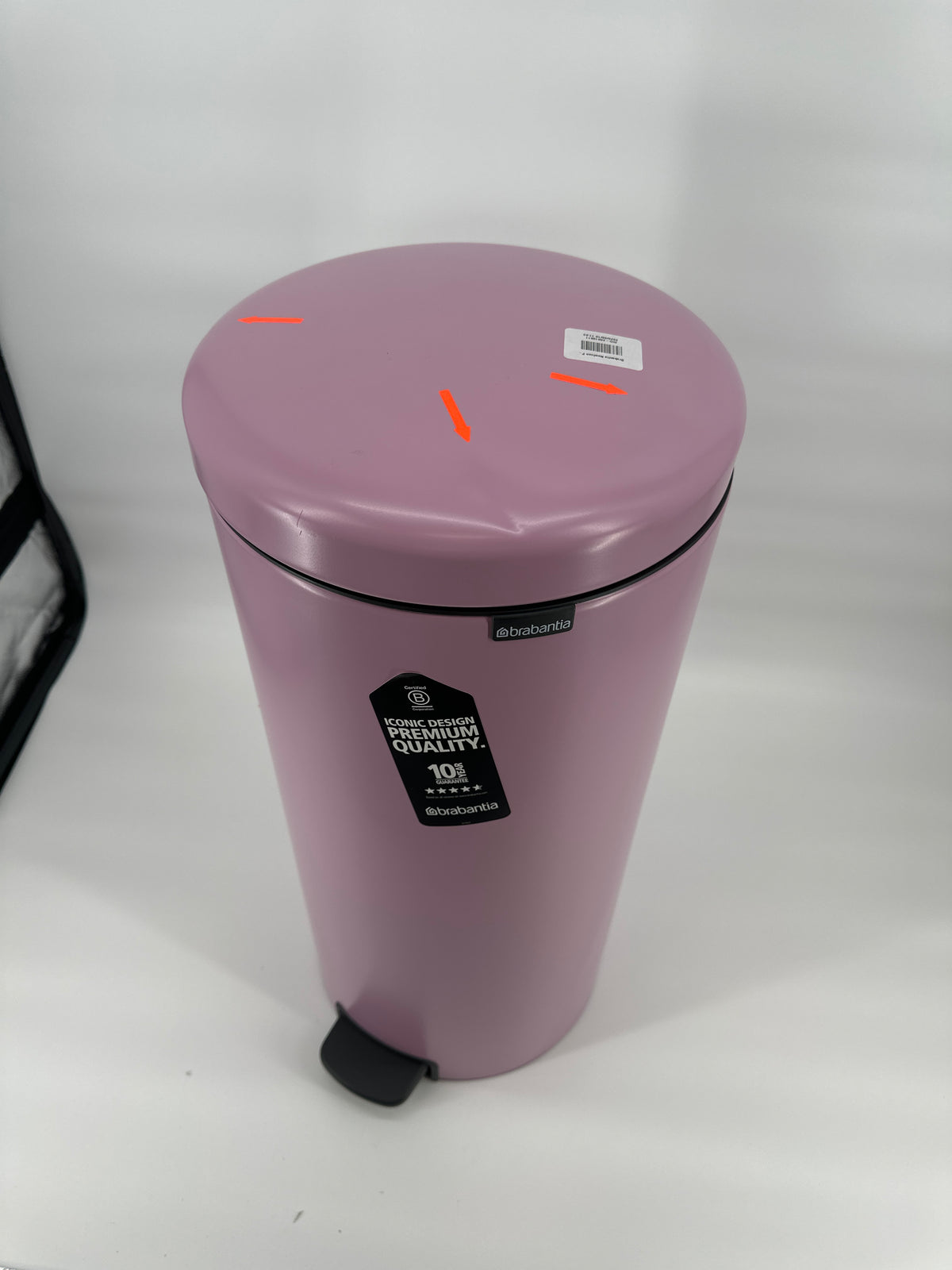 Brabantia NewIcon Prullenbak 30 liter — nieuw