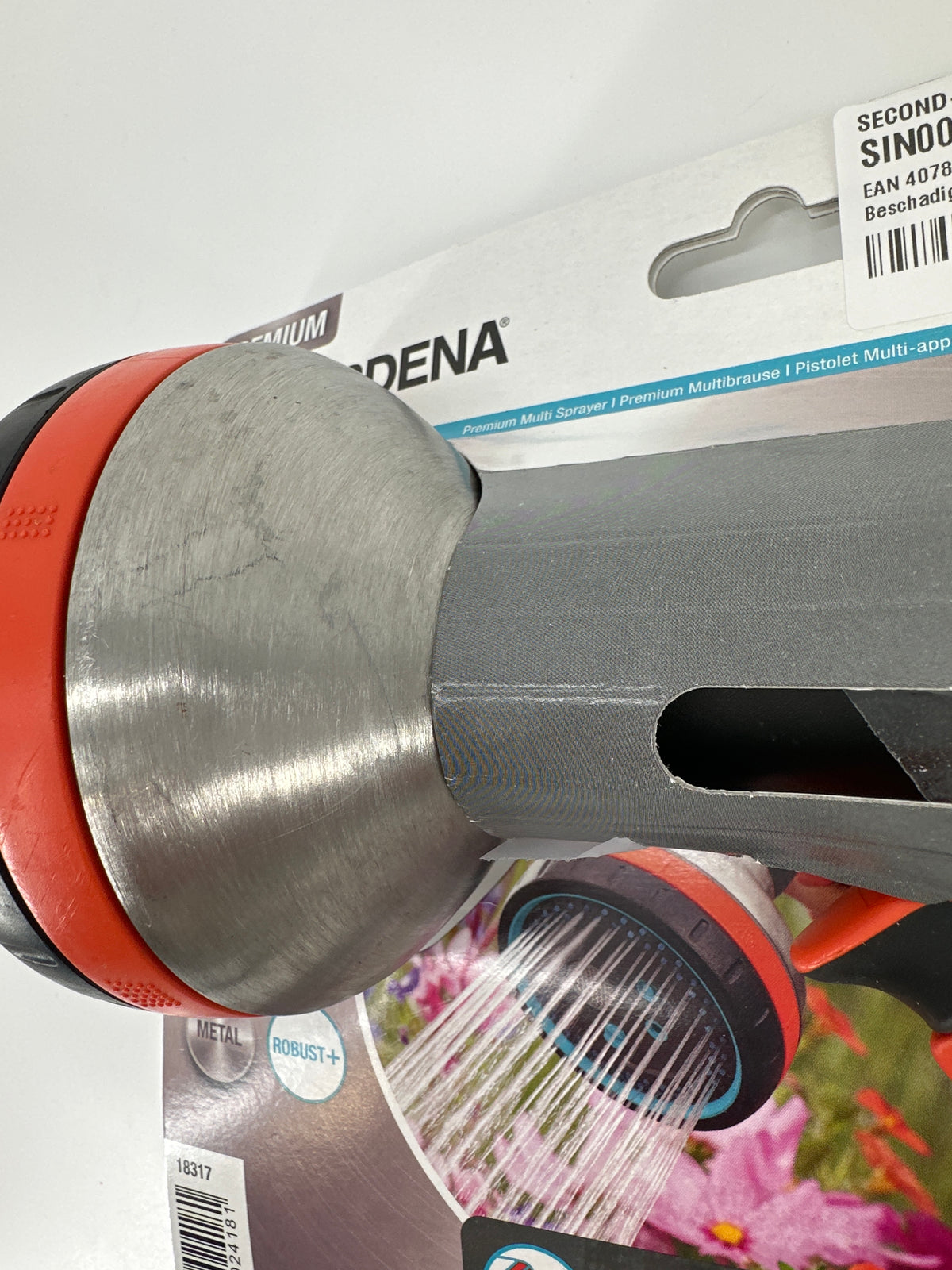 GARDENA Premium Multifunctionele Broeskop — gebruikt