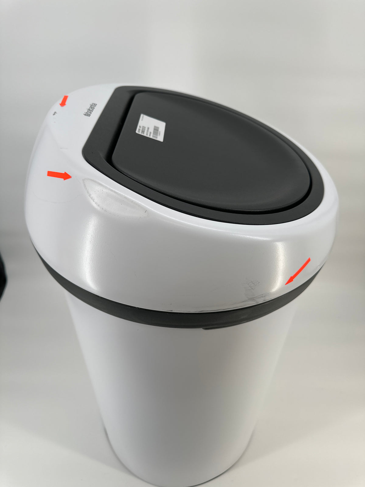 Brabantia Touch Bin Prullenbak 60 liter — nieuw