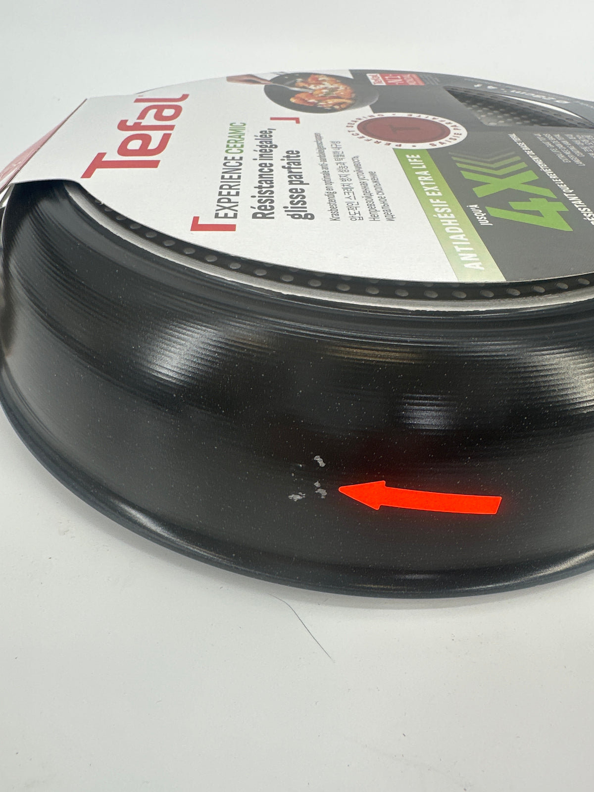 Tefal Experience Ceram Keramische Koekenpan 28 cm — gebruikt