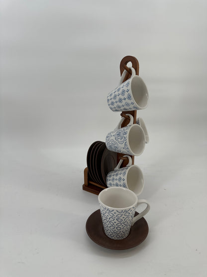 DKD Home Decor Koffiekopjes Set — gebruikt