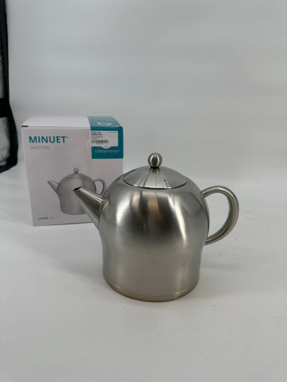 Bredemeijer Theepot dubbelwandig Minuet — zo goed als nieuw