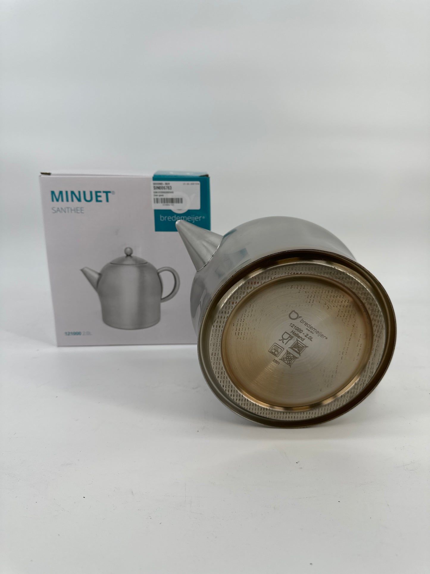 Bredemeijer Theepot dubbelwandig Minuet — zo goed als nieuw