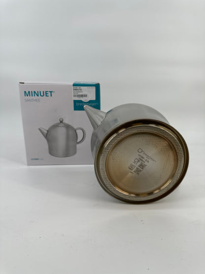 Bredemeijer Theepot dubbelwandig Minuet — zo goed als nieuw