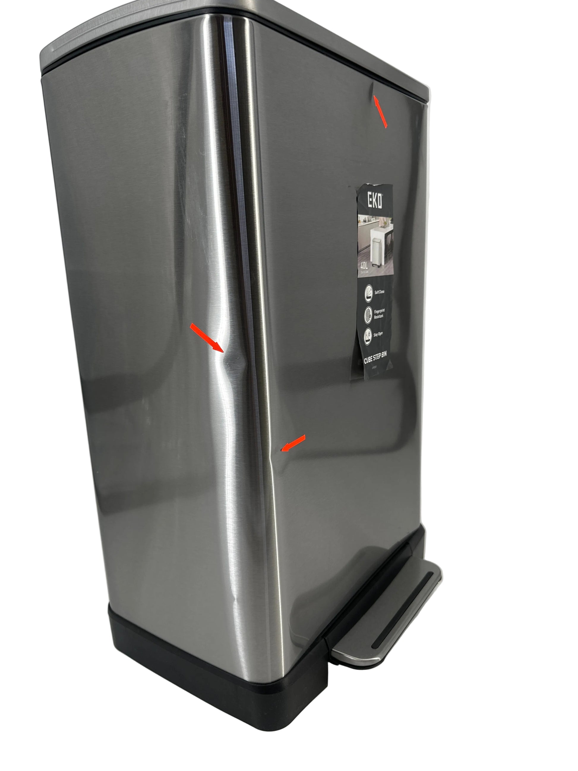 EKO E-Cube pedaalemmer 40 liter — nieuw
