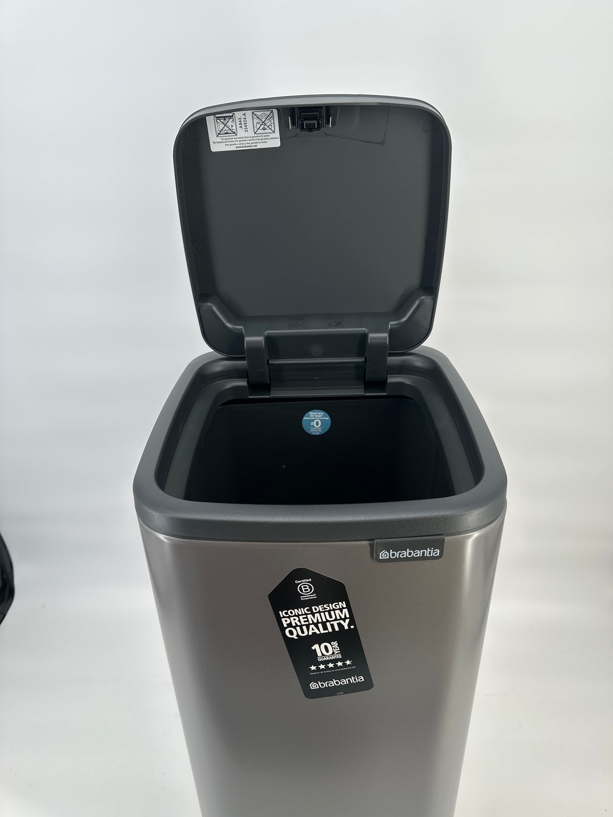 Brabantia Bo Touch Bin Prullenbak - 30 liter — nieuw
