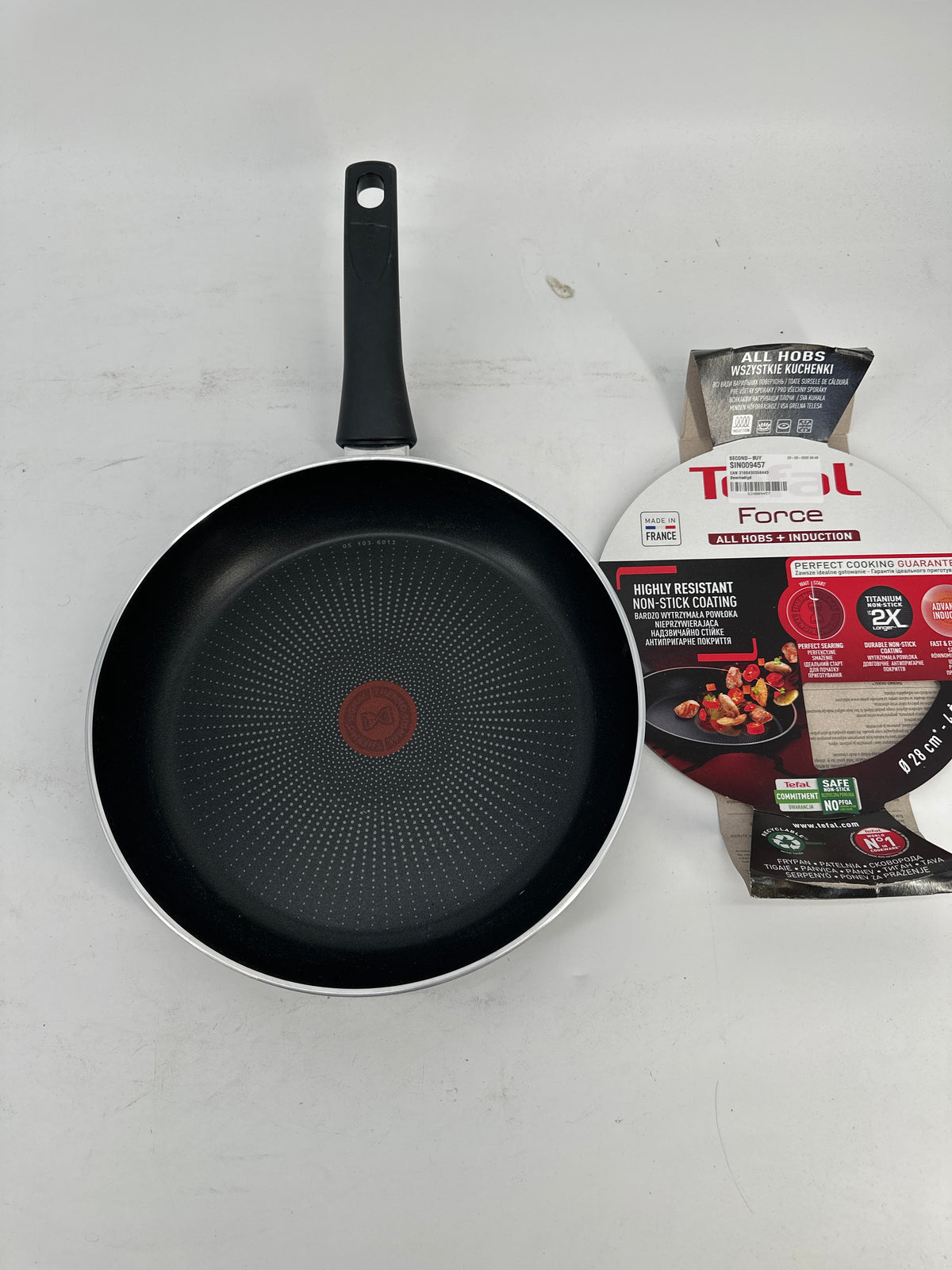 Tefal Force Koekenpan 28cm — nieuw
