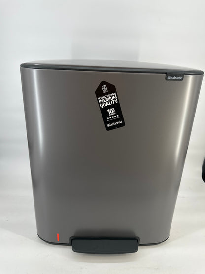 Brabantia Bo Prullenbak - 2 x 30 liter — nieuw
