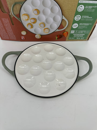 Tefal LOV Poffertjespan Ø24 cm — zo goed als nieuw