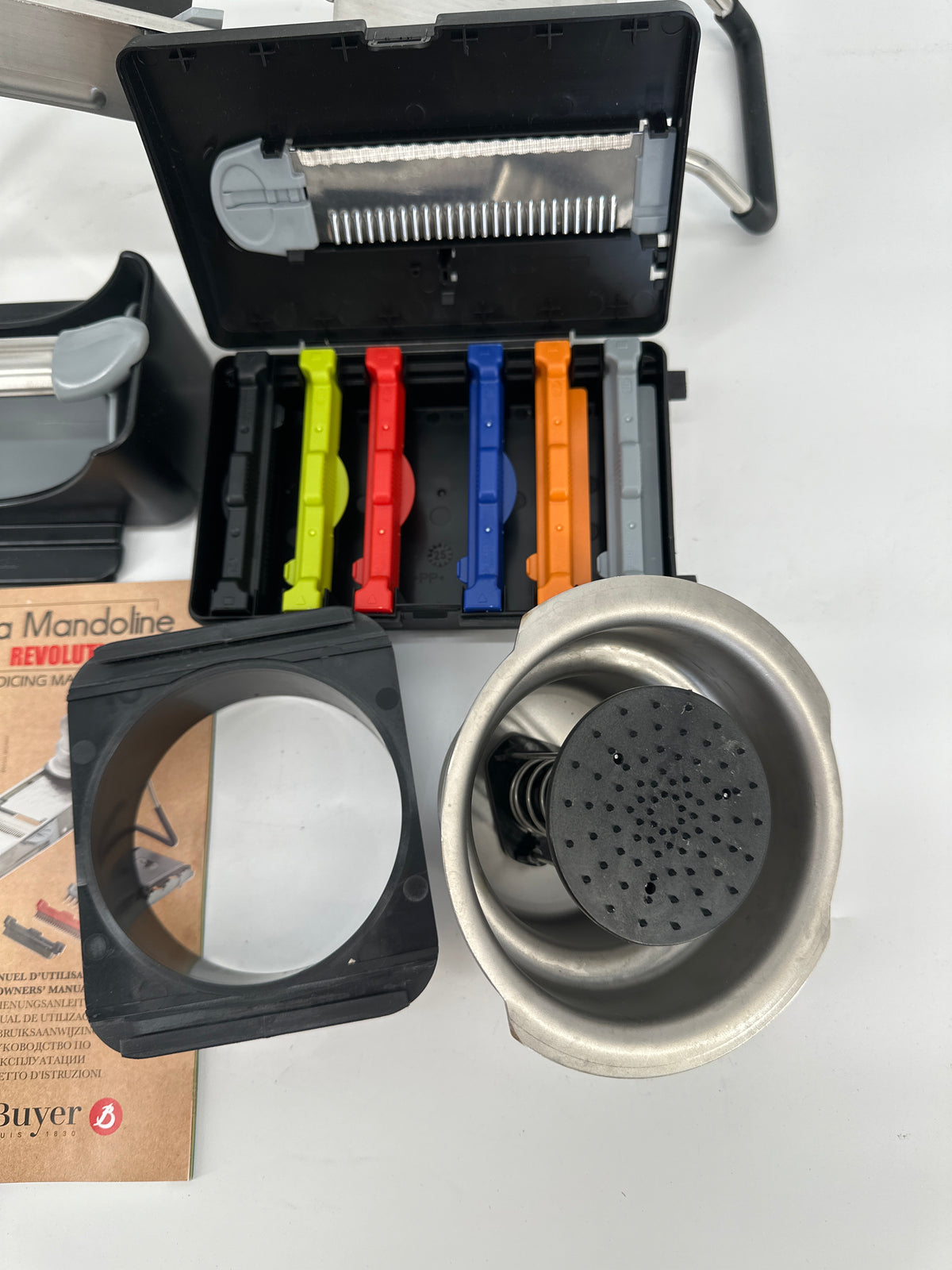 de Buyer Mandoline Revolution Master — zo goed als nieuw