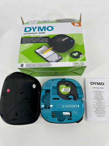 DYMO LetraTag 200B labelprinter — zo goed als nieuw