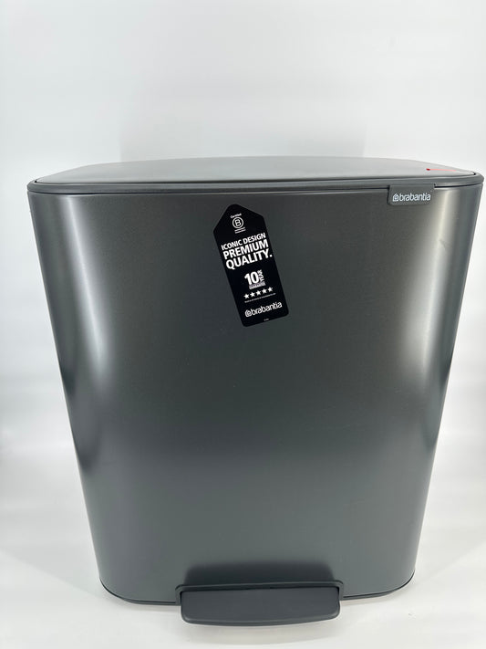 Brabantia Bo Prullenbak 2 x 30 liter — nieuw