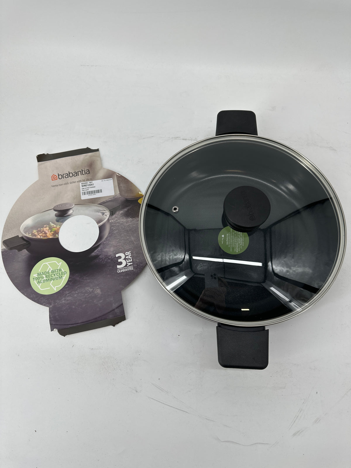 Brabantia VANTA Hapjespan Ø 28 cm — zo goed als nieuw