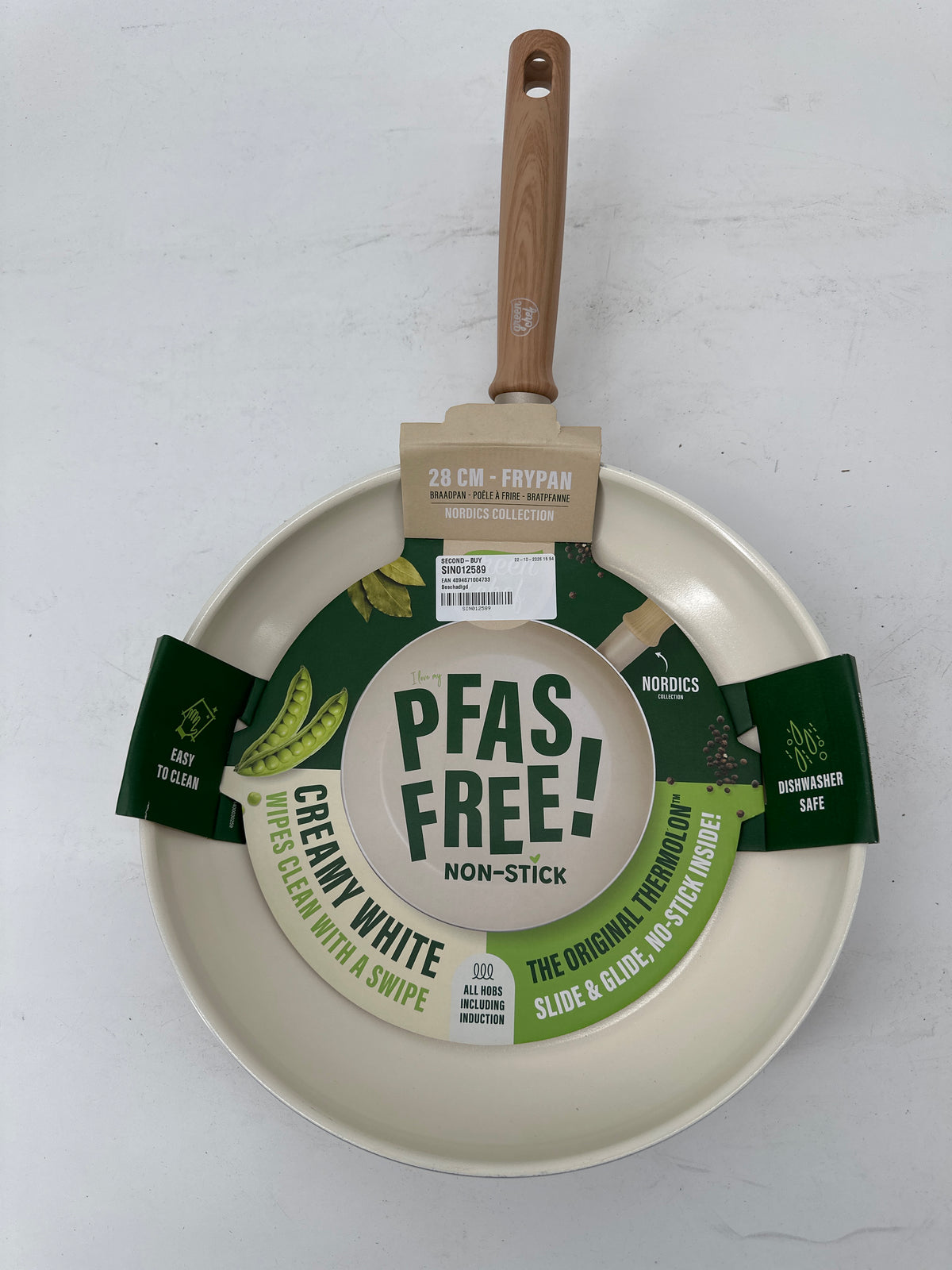GreenChef Nordics Keramische Koekenpan 28cm — nieuw