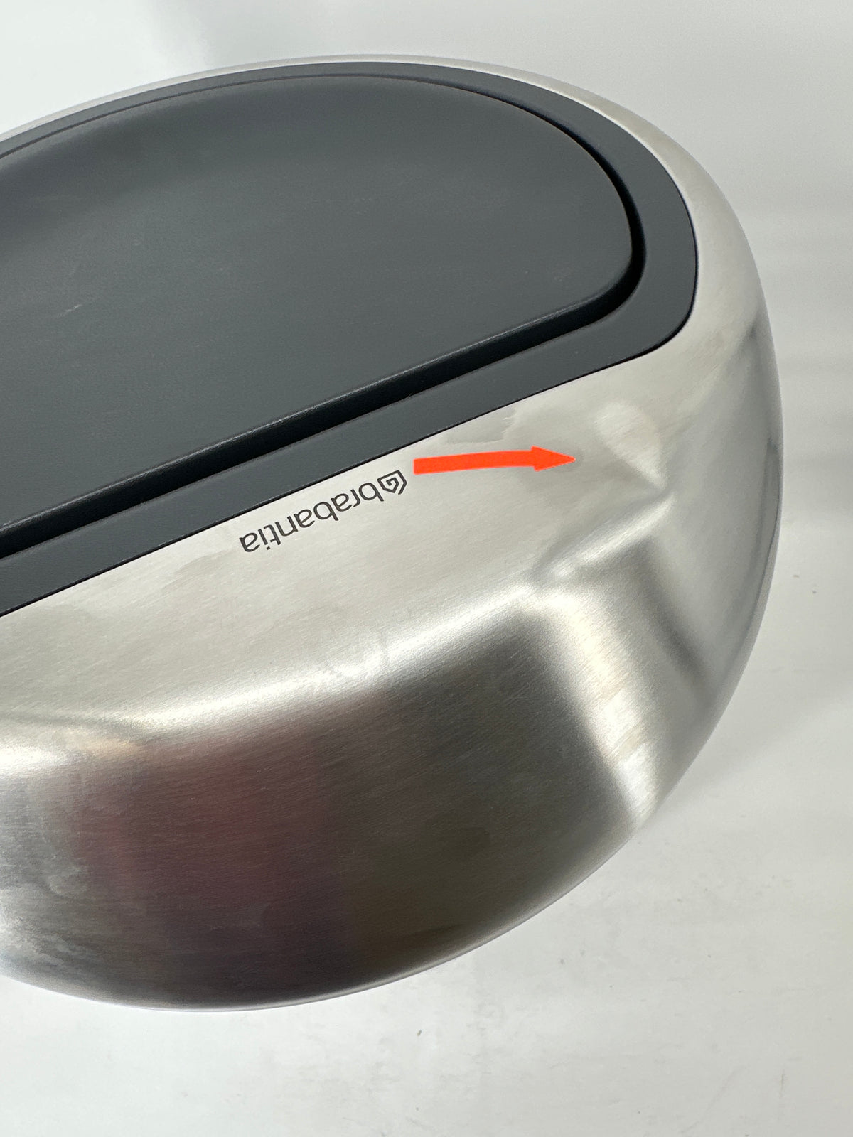 Brabantia Touch Bin Prullenbak - 60 liter — nieuw