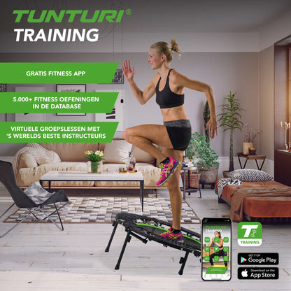 Tunturi Fitness Trampoline - Opvouwbaar — zo goed als nieuw