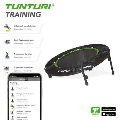 Tunturi Fitness Trampoline - Opvouwbaar — zo goed als nieuw