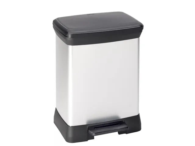 Curver Decobin Prullenbak 30L — gebruikt