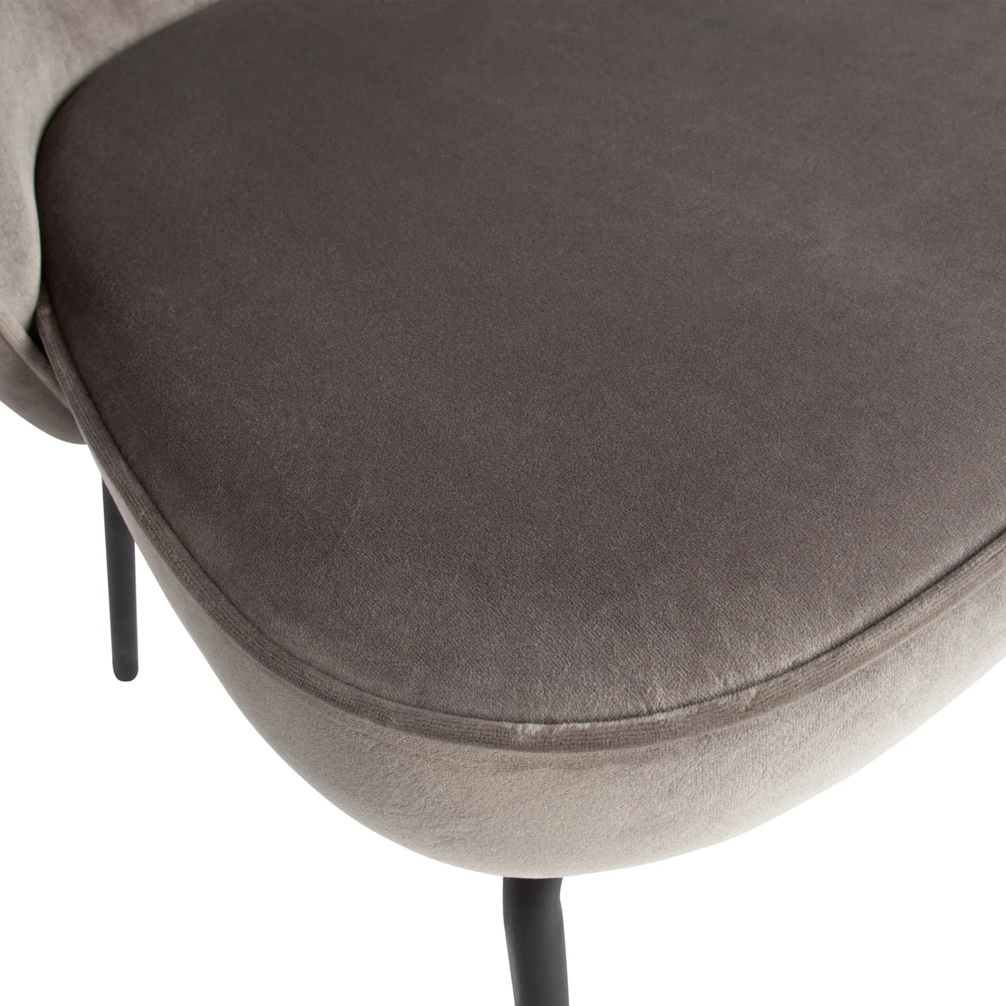 WOOOD Admit eetkamerstoel velvet khaki
