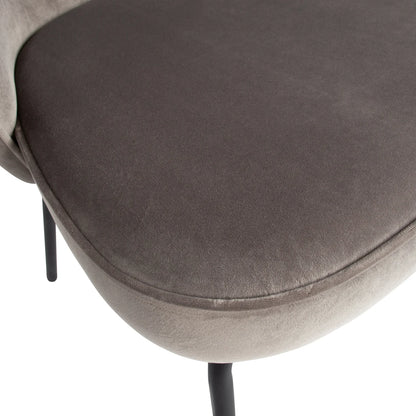 WOOOD Admit eetkamerstoel velvet khaki