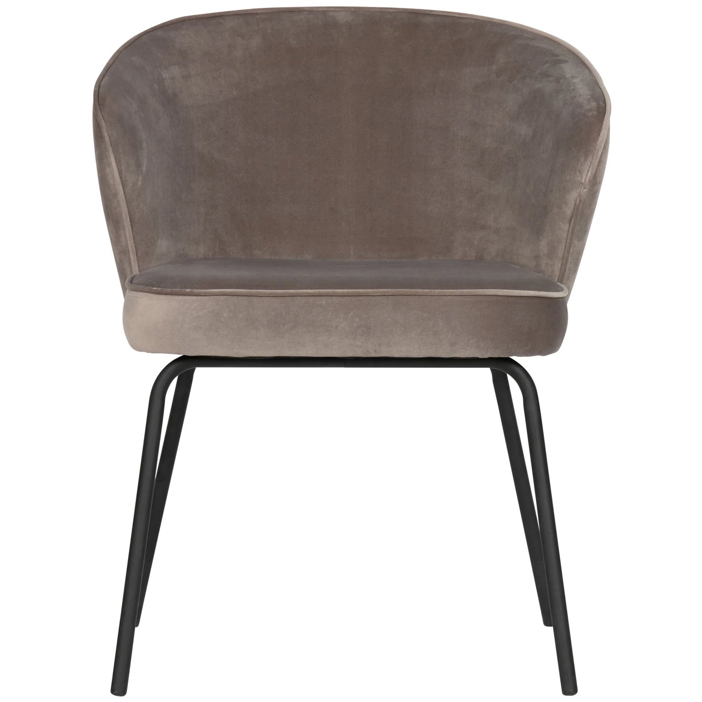 WOOOD Admit eetkamerstoel velvet khaki