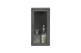 BePureHome Manta Hangende Vitrinekast L - Metaal - Grijs - 60x30x25