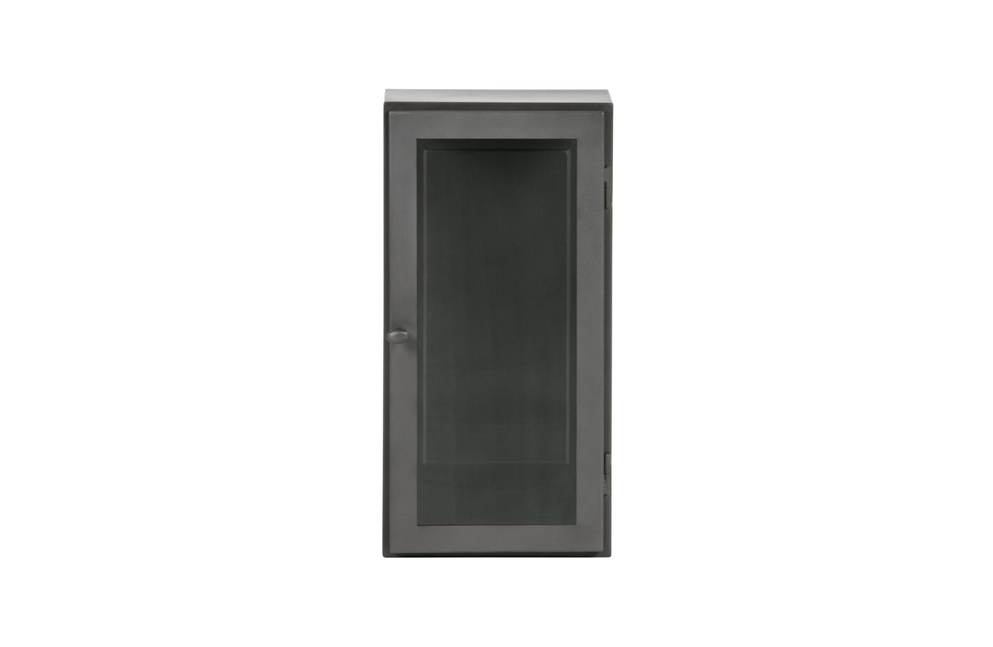 BePureHome Manta Hangende Vitrinekast L - Metaal - Grijs - 60x30x25