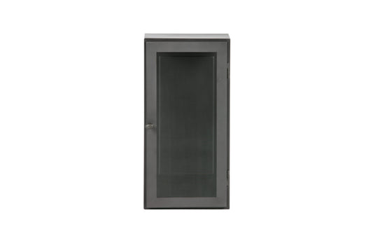 BePureHome Manta Hangende Vitrinekast L - Metaal - Grijs - 60x30x25