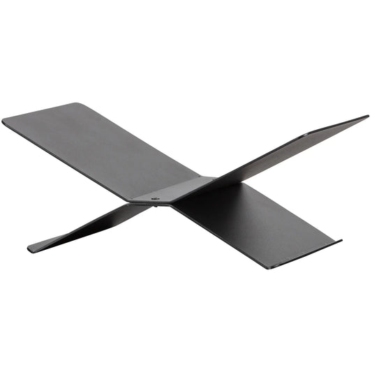 WOOOD Brook Boekenstandaard/Boekenhouder - Metaal - Zwart - 12x29x17