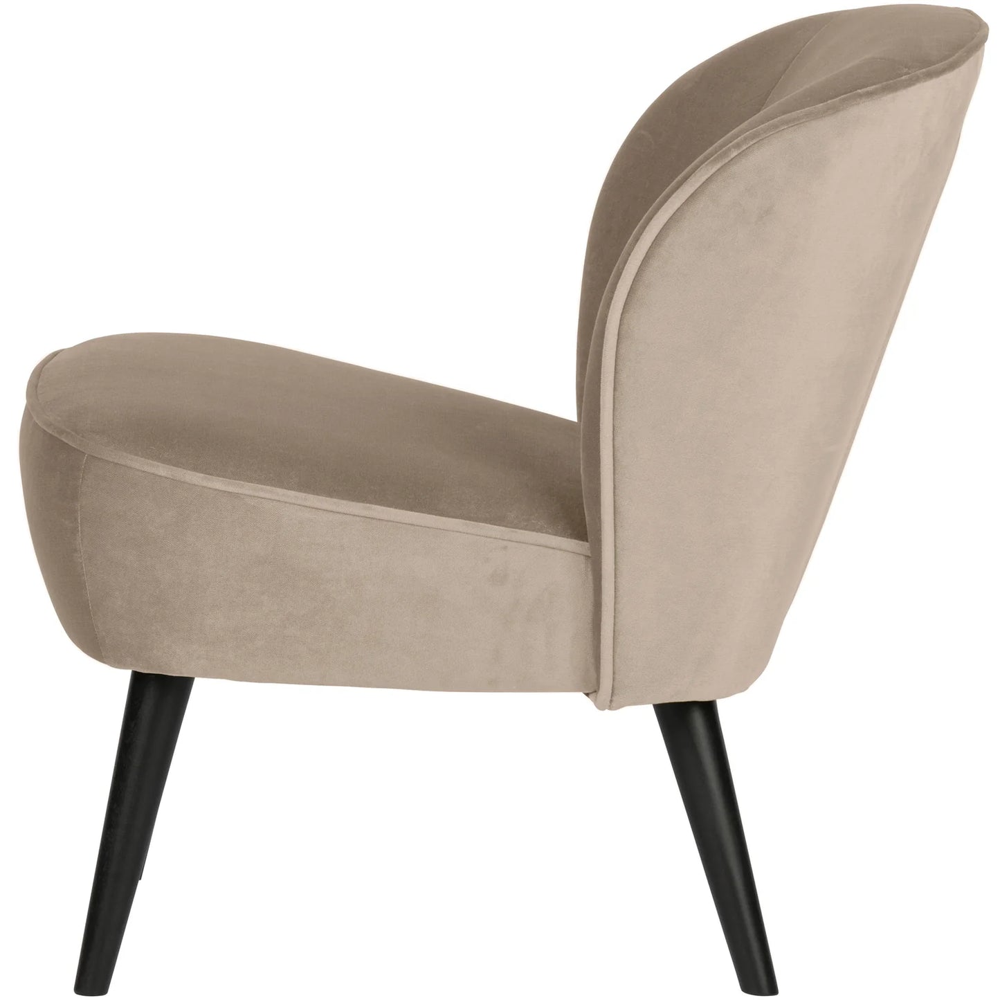 WOOOD Essentials  Sara fauteuil velvet khaki