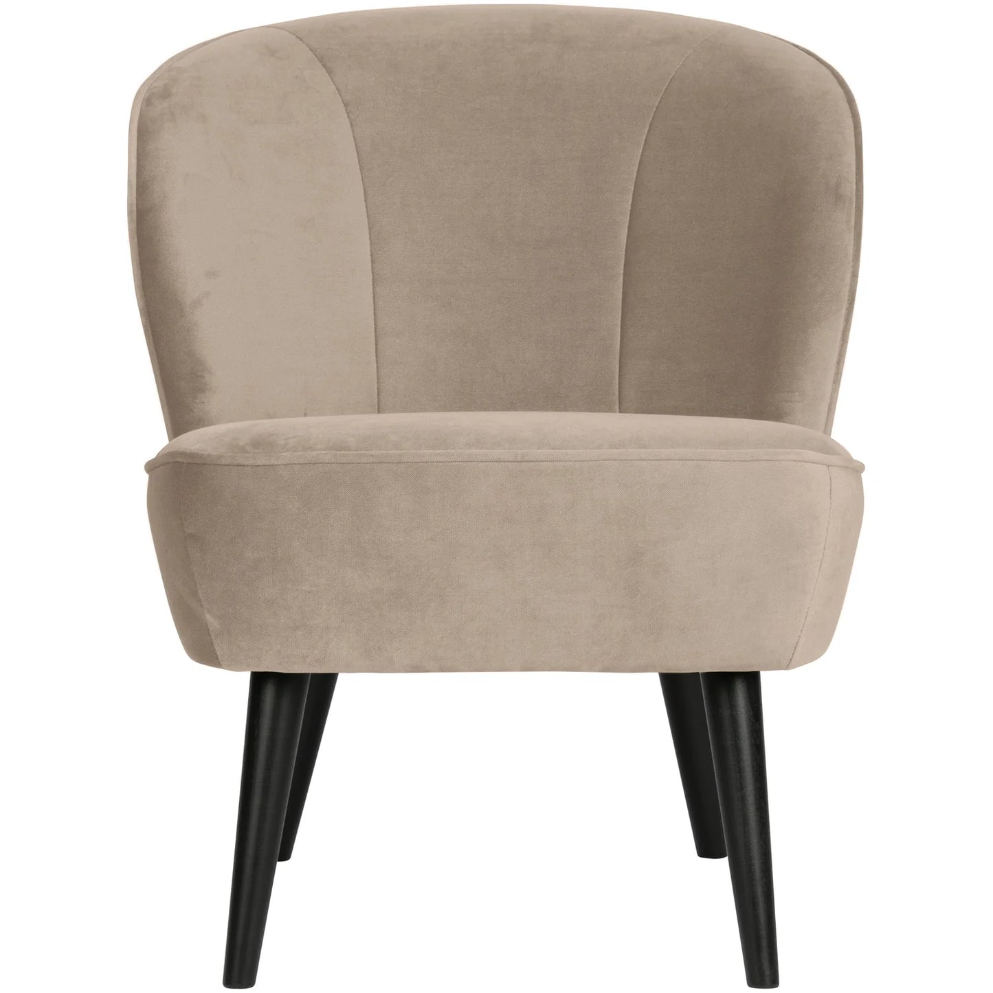 WOOOD Essentials  Sara fauteuil velvet khaki
