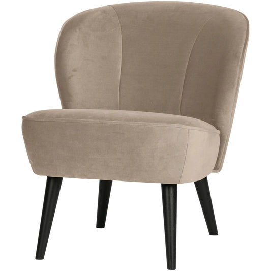 WOOOD Essentials  Sara fauteuil velvet khaki