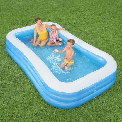 Bestway Deluxe Opblaasbaar Familiezwembad - 305 x 183 x 56 cm - 54009