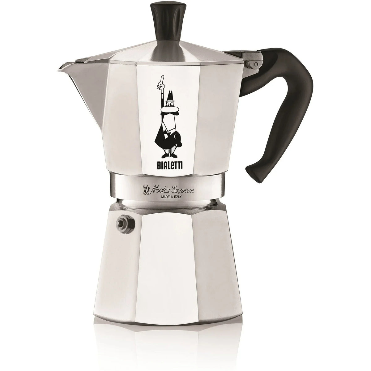 Bialetti Moka Express Percolator 6 kops — zo goed als nieuw