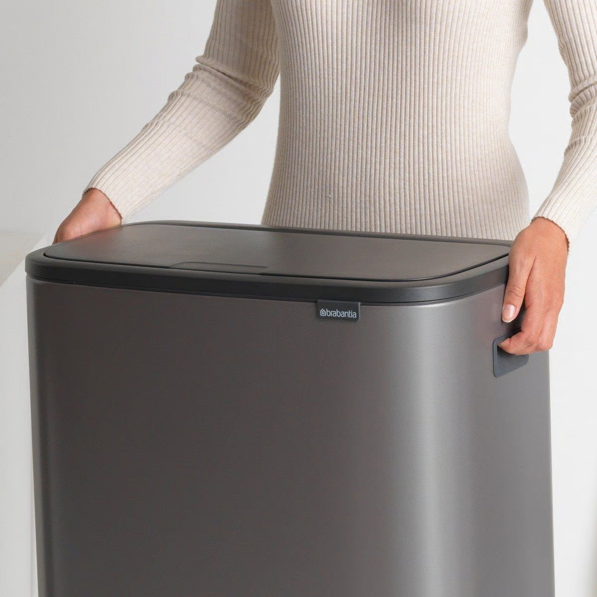 Brabantia Bo Touch Bin prullenbak 60L — gebruikt