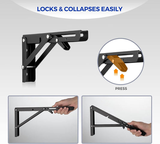 Inklapbare Plankdrager set - 2 stuks -