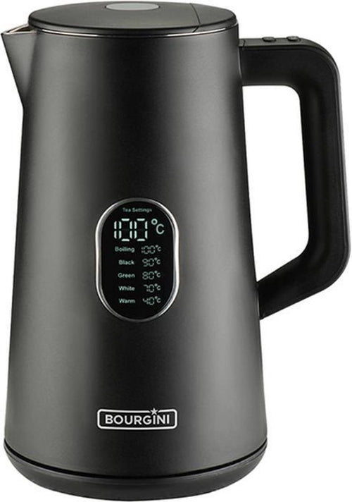Waterkoker Bourgini. Digitaal en nieuw