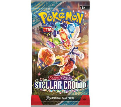 Pokémon Scarlet & Violet Stellar Crown Trading Cards — nieuw