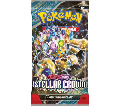 Pokémon Scarlet & Violet Stellar Crown Trading Cards — nieuw